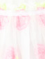 Платье с короткими рукавами с цветочным узором I Pinco Pallino  –  Деталь1