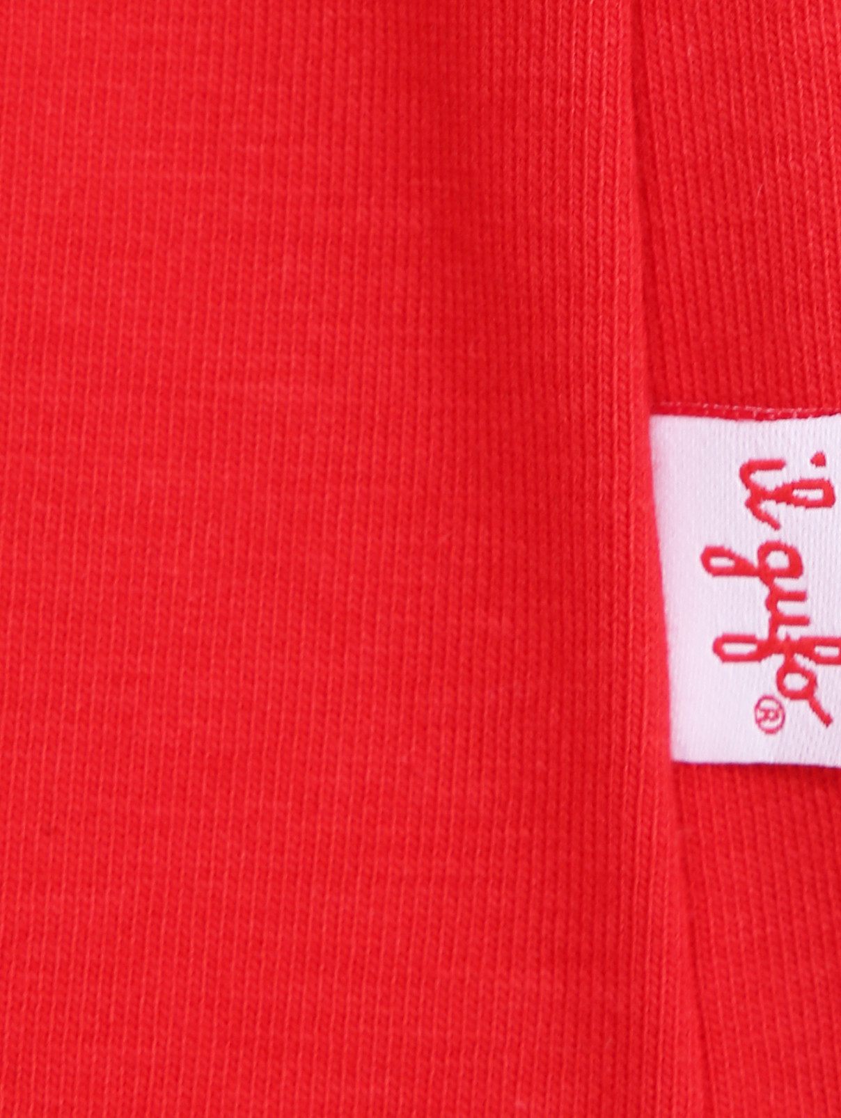 Однотонная водолазка из хлопка Il Gufo  –  Деталь1  – Цвет:  Красный
