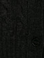 Кардиган из шерсти крупной вязки Jean Paul Gaultier  –  Деталь