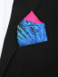 Платок карманный из шелка с узором Etro  –  МодельОбщийВид