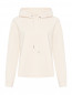Оверсайз толстовка с капюшоном и разрезами Weekend Max Mara  –  Общий вид