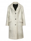 Объемное пальто из альпаки и шерсти Jil Sander  –  Общий вид