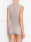 Прозрачное боди с поясом для чулок La Perla  –  МодельВерхНиз1
