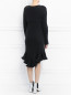 Платье из шерсти с декоративной отделкой Giambattista Valli  –  Модель Верх-Низ1