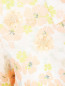 Блуза с цветочным узором, декорированная пайетками и стеклярусом Weekend Max Mara  –  Деталь1