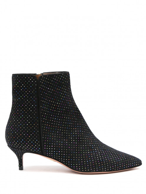 Ботильоны из замши Aquazzura - Обтравка1