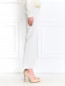 Джинсы-бойфренды декорированные искусственным жемчугом Forte Dei Marmi Couture  –  Модель Верх-Низ2