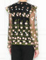 Блуза с декоративной вышивкой Orla Kiely  –  МодельВерхНиз1
