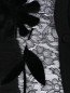 Кардиган из шерсти декорированный кружевом Alberta Ferretti  –  Деталь1