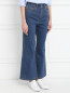 Широкие джинсы из светлого денима Marc Jacobs  –  Модель Верх-Низ