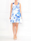 Платье-трапеция с цветочным узором с боковыми карманами Dondup  –  Модель Общий вид