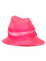 Шляпа из вискозы с шелковой лентой Armani Collezioni  –  Обтравка2