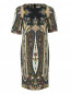 Платье из хлопка с узором Etro  –  Общий вид