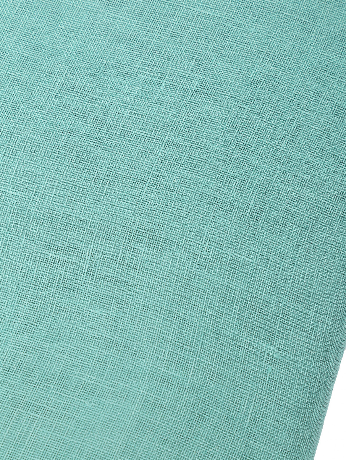 Палантин из льна с бахромой Weekend Max Mara  –  Деталь  – Цвет:  Зеленый