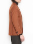 Однобортный пиджак из шерсти с карманами Tombolini  –  МодельВерхНиз2