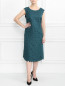 Платье прямое из фактурной ткани Marina Rinaldi  –  МодельОбщийВид