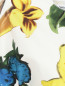 Платье из хлопка с цветочным узором и боковыми карманами Dondup  –  Деталь
