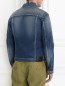 Куртка джинсовая из хлопка с потертостями Jil Sander  –  Модель Верх-Низ1