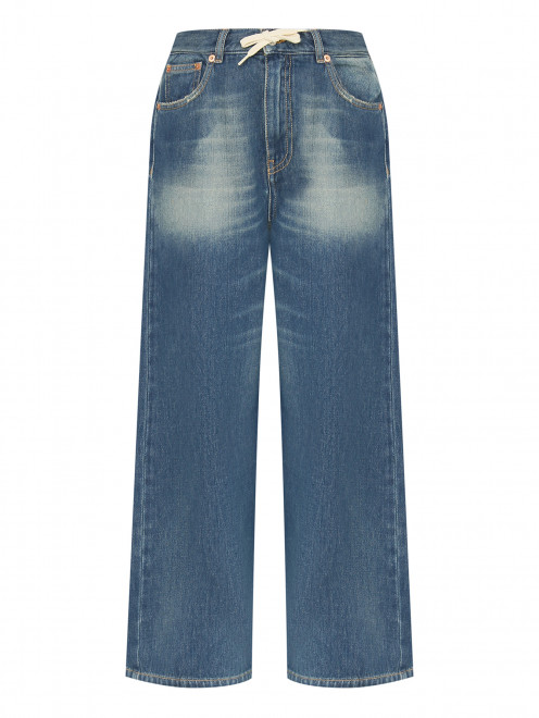 Широкие джинсы на завязках - Общий вид