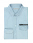 Рубашка прямого кроя с нагрудным карманом Ermanno Scervino  –  Общий вид