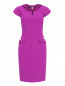Платье-футляр с декоративной бахромой Moschino Boutique  –  Общий вид
