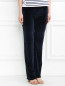 Бархатные брюки на резинке Versace 1969  –  Модель Верх-Низ