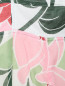Платье-макси из хлопка с цветочным узором Max&Co  –  Деталь1