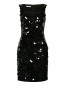 Платье-мини декорированное пайетками Moschino  –  Общий вид