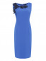 Платье-футляр с кружевной отделкой Marina Rinaldi  –  Общий вид