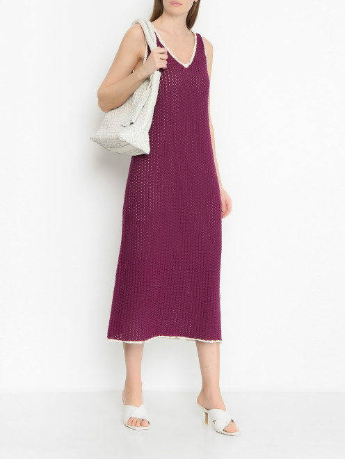 Трикотажное платье крупной вязки Weekend Max Mara - МодельОбщийВид