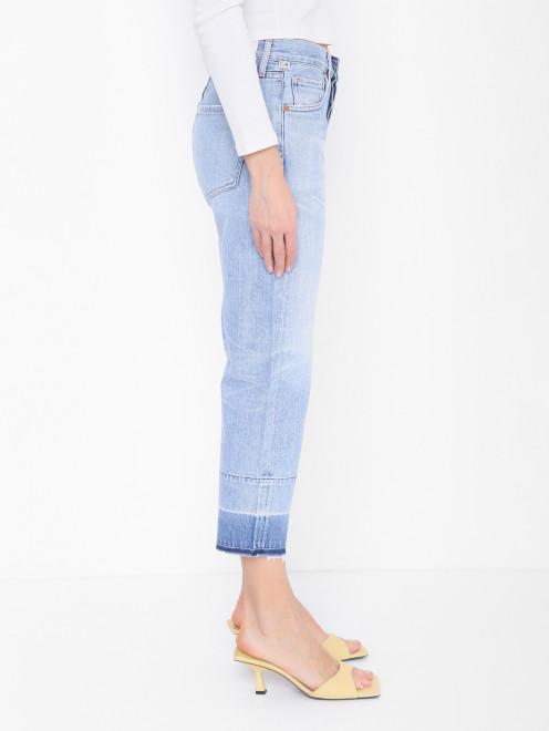 Прямые джинсы свободного кроя - МодельВерхНиз2