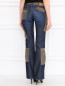 Джинсы из темного денима с накладными карманами Moschino Jeans  –  Модель Верх-Низ1