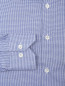 Рубашка хлопковая с мелким узором Pal Zileri  –  Деталь1