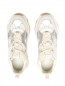 Кроссовки на массивной подошве на шнурках Karl Lagerfeld  –  Обтравка4