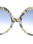 Солнцезащитные очки в пластиковой оправе с узором Cutler and Gross  –  Деталь1