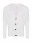 Кардиган из льна на пуговицах Kangra Cashmere  –  Общий вид