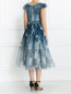 Платье-миди из сетки с узором Junior Gaultier  –  Модель Верх-Низ1