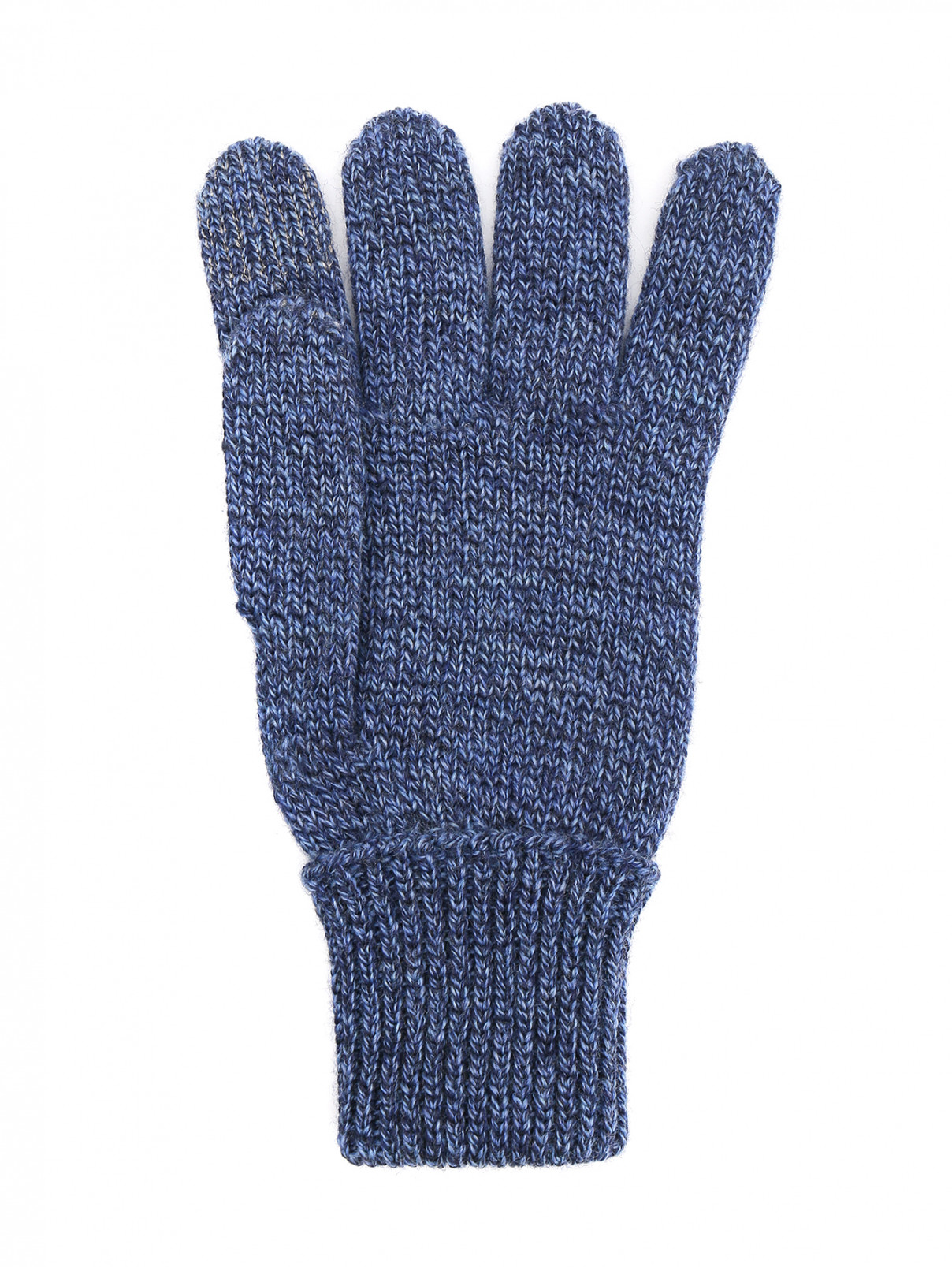 Перчатки из шерсти IL Trenino  –  Обтравка1  – Цвет:  Синий