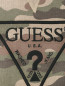 Свитшот из хлопка декорированный вышивкой Guess Kids  –  Деталь