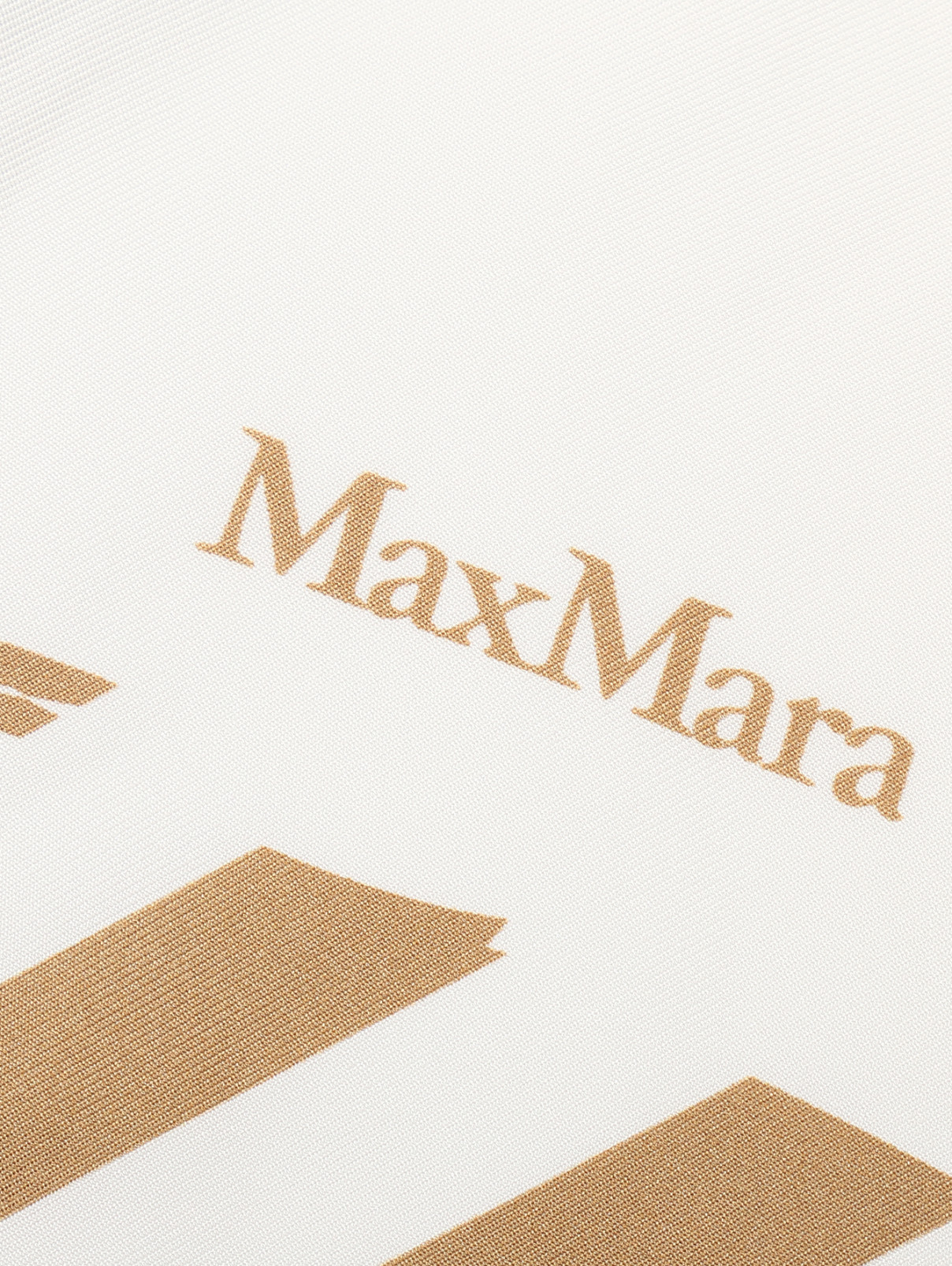 Платок из шелка с узором Max Mara  –  Деталь1  – Цвет:  Узор