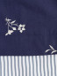 Блуза из хлопка декорированная вышивкой Marina Sport  –  Деталь1