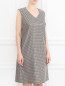 Платье-футляр из жаккардовой ткани с рисунком Marina Rinaldi  –  МодельВерхНиз