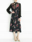Платье из шерсти с цветочным узором Antonio Marras  –  Модель Общий вид