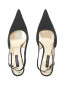 Туфли из текстиля на низком каблуке Marina Rinaldi  –  Обтравка4