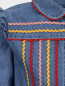 Рубашка из денима с контрастной отделкой Gucci  –  Деталь2