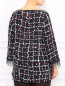 Блуза из шелка с цветочным узором Marina Rinaldi  –  Модель Верх-Низ1