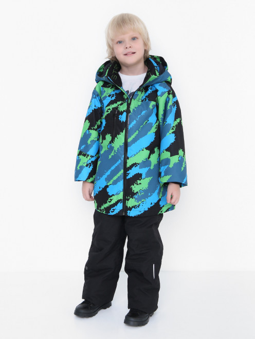 Куртка с узором на молнии Stella McCartney kids - МодельОбщийВид