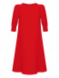 Платье расклешенного кроя с укороченными рукавами Ermanno Scervino  –  Общий вид