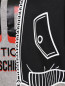 Свитшот из хлопка с принтом Moschino Boutique  –  Деталь