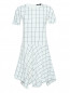 Платье свободного кроя с узором клетка PennyBlack  –  Общий вид